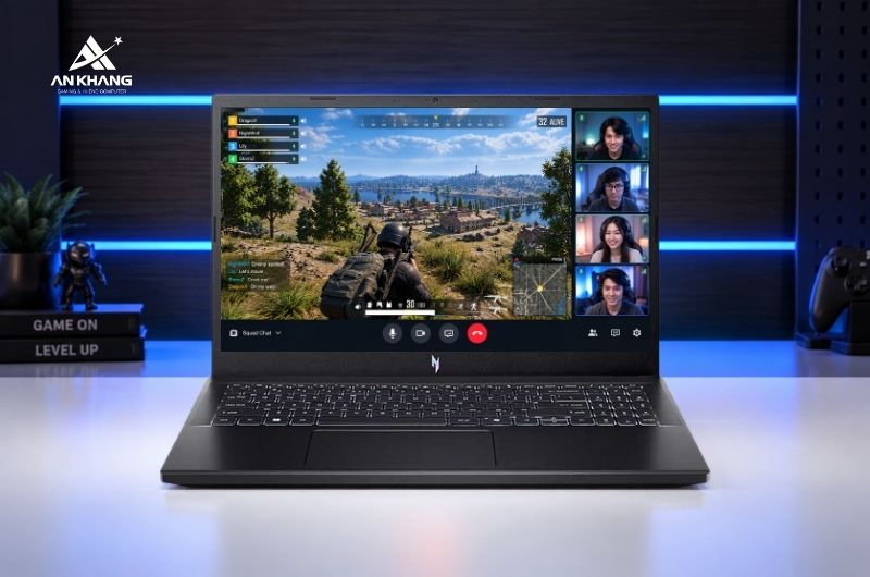 Laptop Acer Gaming Nitro V 15 ANV15-41-R732 NH.QPESV.005 tối ưu trải nghiệm giao tiếp trực tuyến