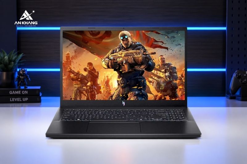 Laptop Acer Gaming Nitro V 15 ANV15-41-R732 NH.QPESV.005 trang bị màn hình 15.6 inch Full HD 165Hz hiển thị rõ nét, mượt mà