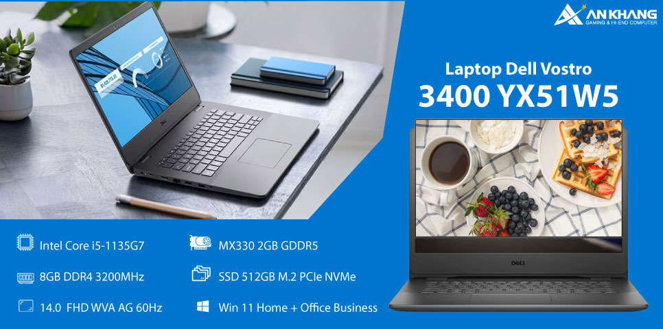 Laptop  YX51W5 - Laptop văn phòng nhẹ - khỏe - rẻ