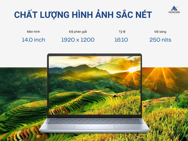 Máy tính Dell Inspiron 5440 71034769 trang bị màn hình 14 inch FHD+ 16:10