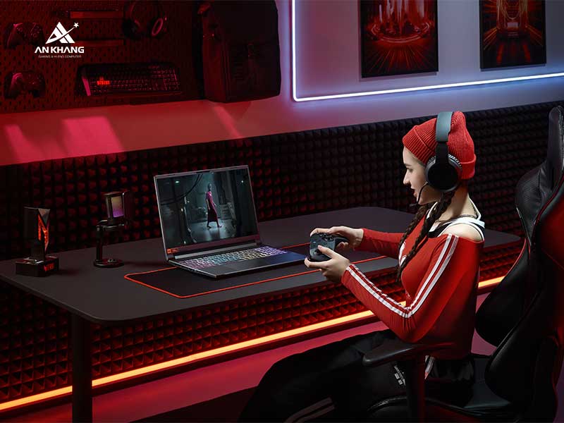 Laptop Acer Gaming Nitro V 16 AI ProPanel ANV16S-61-R0B8 NH.QXQSV.001 với trải nghiệm giao tiếp hiện đại