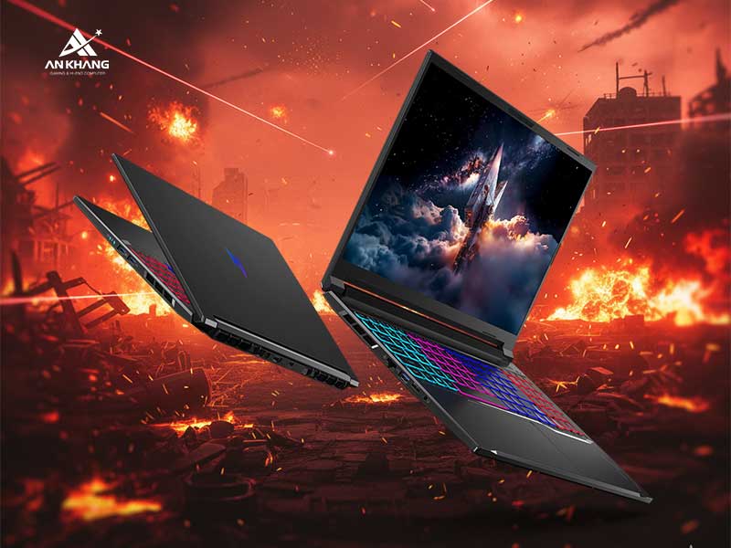 Laptop Acer Gaming Nitro V 16 AI ProPanel ANV16S-61-R0B8 NH.QXQSV.001 là laptop gaming AI hiệu năng cao, thông minh, bền bỉ