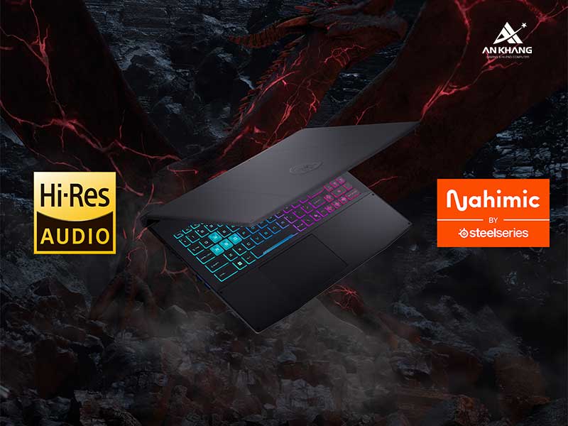Laptop MSI Katana 15 HX B14WFK 267VN cho âm thanh sống động