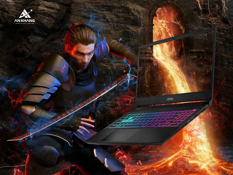 Laptop MSI Katana 15 HX B14WFK 267VN cấu hình khủng, trải nghiệm AI thông minh