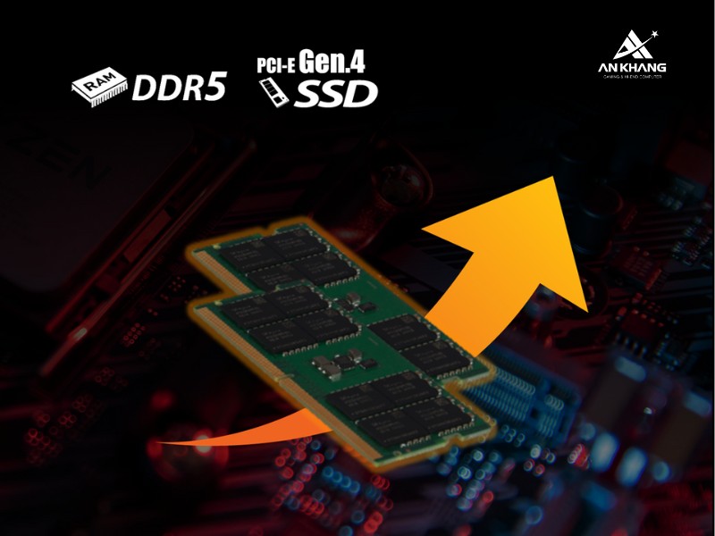 Laptop MSI Katana 15 HX B14WFK 267VN với bộ nhớ và lưu trữ rộng, đa nhiệm tốt