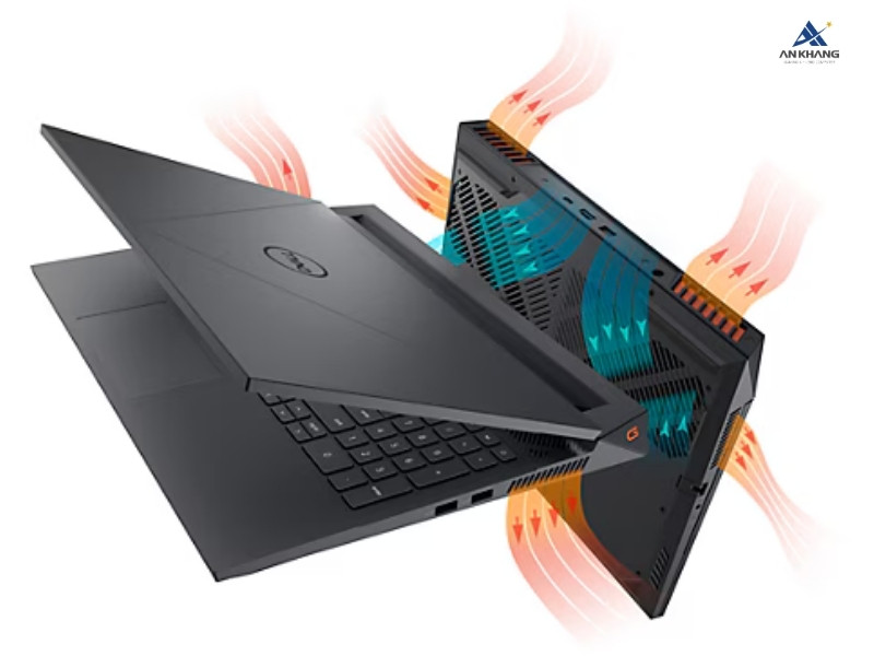 Laptop Dell Gaming G15 5530 71053700 trang bị hệ thống tản nhiệt tiên tiến