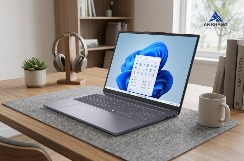 Laptop Lenovo IdeaPad Slim 3 14ARP10 83K600E6VN với cấu h&igrave;nh bộ nhớ v&agrave; lưu trữ rộng r&atilde;i