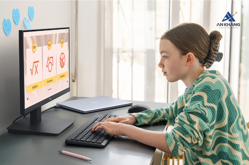 Màn hình Dell SE2225HM trang bị công nghệ ComfortView Plus giúp giảm thiểu ánh sáng xanh có hại