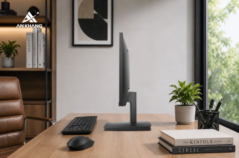 Màn hình Dell SE2225HM nổi bật với thiết kế gọn nhẹ, dễ dàng bố trí