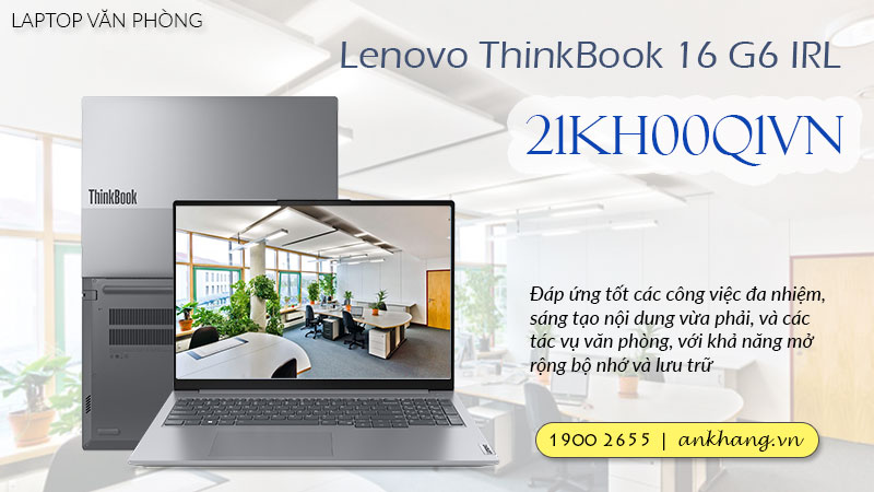 Laptop Lenovo ThinkBook 16 G6 IRL 21KH00Q1VN