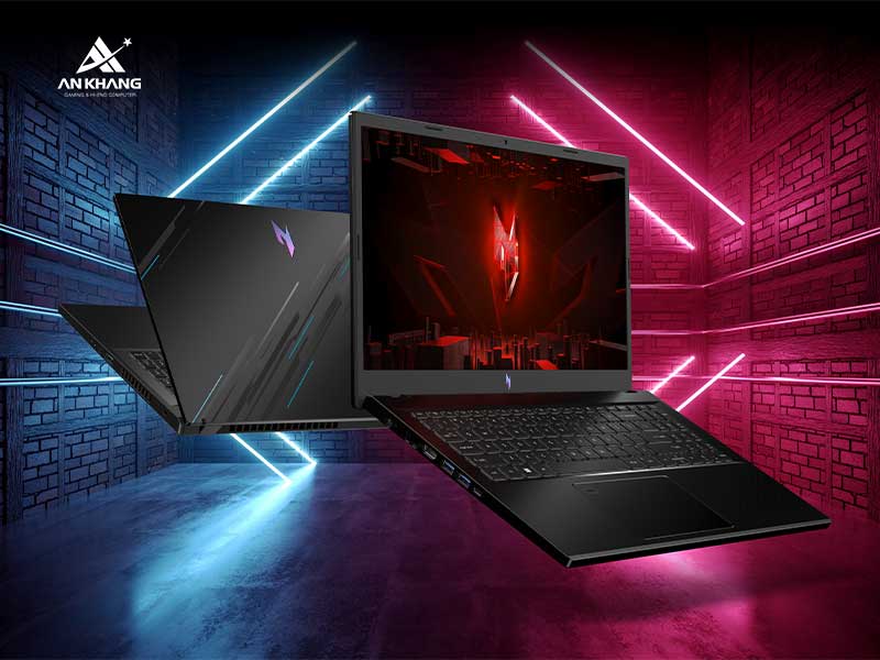 Laptop Gaming Acer Nitro V 15 ProPanel ANV15-51-73UU NH.QN9SV.00C với thiết kế tối giản, thực dụng