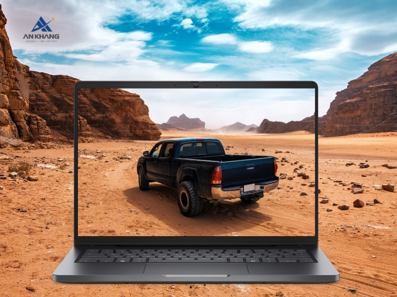 Laptop Dell Pro 14 PC14250 71076111 hiển thị rộng rãi, sắc nét