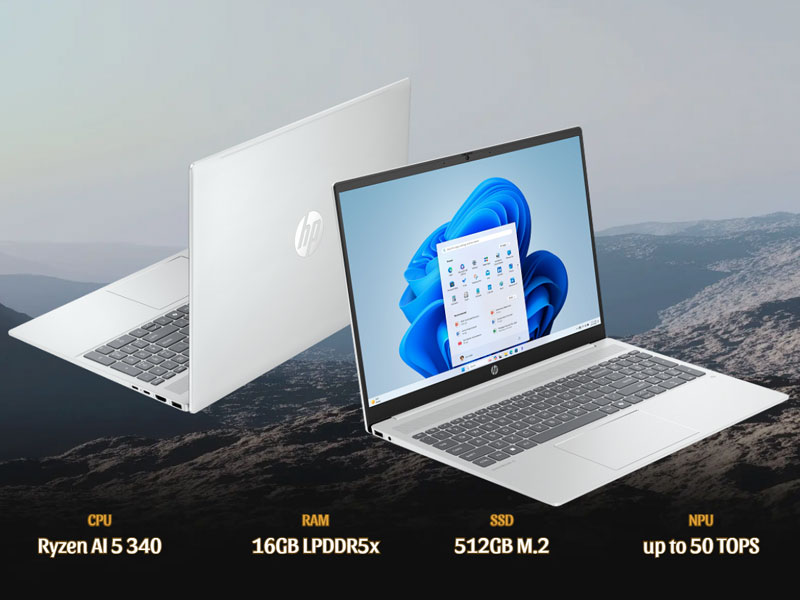 Sức mạnh sáng tạo đỉnh trên HP OmniBook 5 16-ag1068AU BZ7T0PA