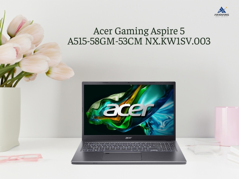 Laptop Acer Gaming Aspire 5 A515-58GM-53CM NX.KW1SV.003 - Laptop mỏng nhẹ, hiệu năng cao