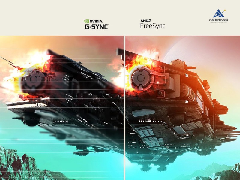 Màn hình Gaming LG UltraGear 27GS60F-B.ATV chống xé hình hiệu quả