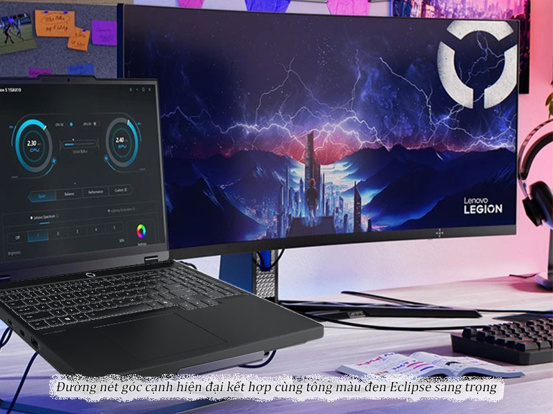 Lenovo Legion 5 15IRX10 83LY00HRVN mang thiết kế bền bỉ, đậm chất gaming