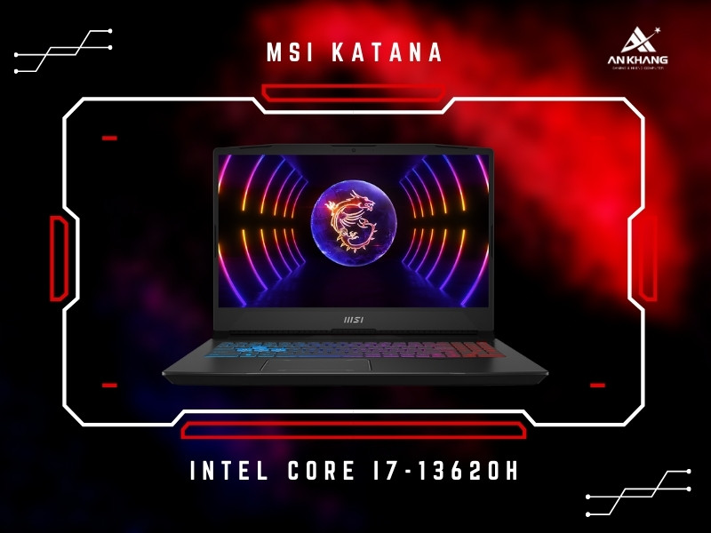 MSI Katana 15 B13VGK 1211VN với CPU Intel Core i7-13620H mạnh mẽ