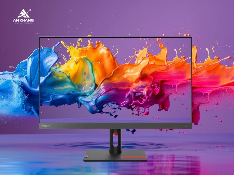 Màn hình Lenovo ThinkVision S24i-30 63DEKAR3WW tái tạo màu sắc trung thực, chính xác