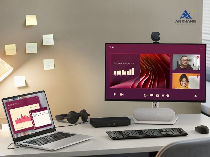 Laptop Dell Pro 14 PC14250 dễ dàng quản trị, bảo mật cao