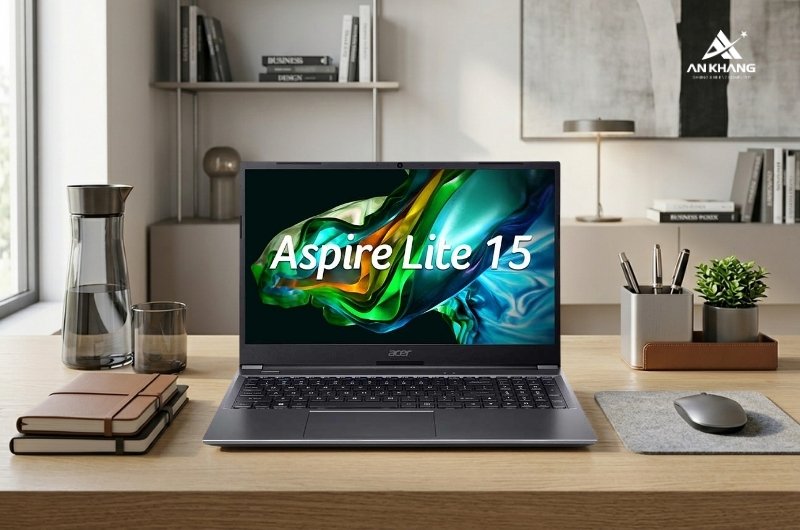 Laptop Acer Aspire Lite AL15-51M-75E2 NX.KS5SV.002 l&agrave; laptop học tập - văn ph&ograve;ng hiệu năng ổn định, thiết kế linh hoạt