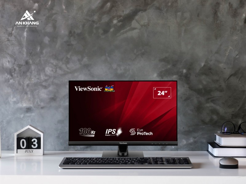 Màn hình LCD ViewSonic VA2414-H là màn hình phổ thông có chất lượng hiển thị tốt