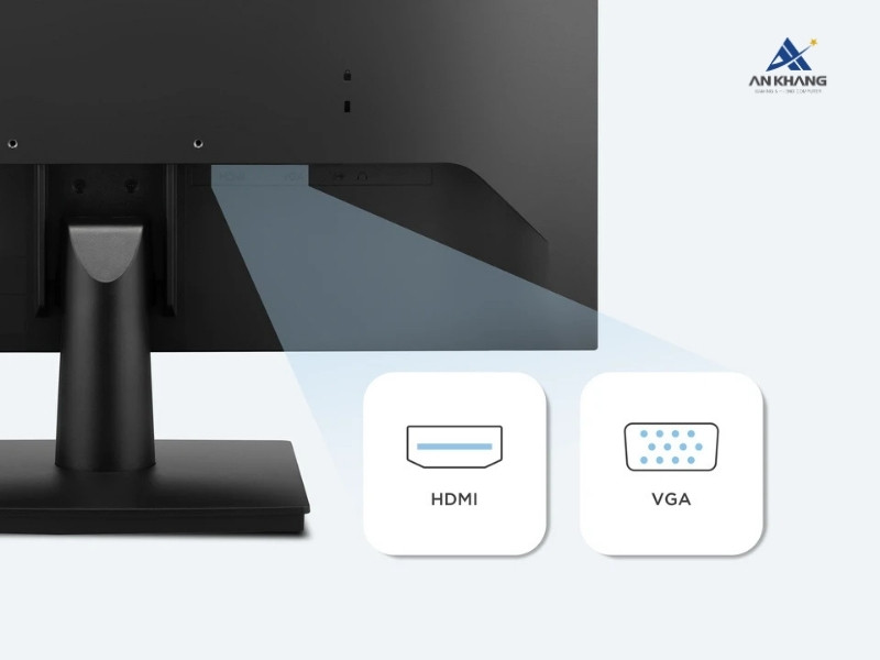 ViewSonic VA2414-H trang bị 1 cổng HDMI và 1 cổng VGA