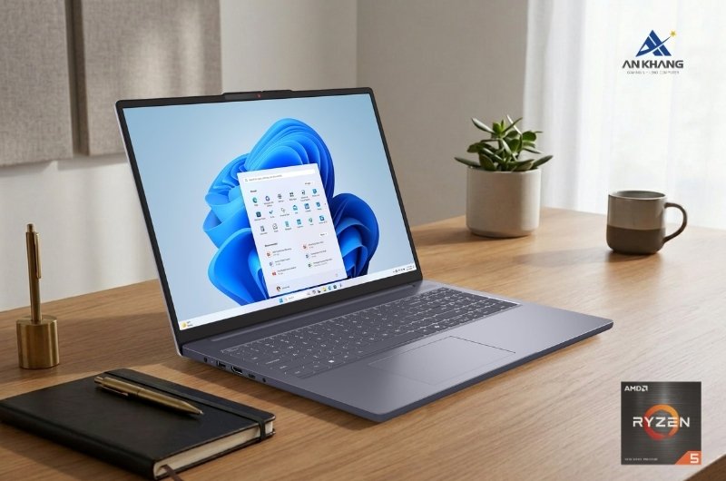 Laptop Lenovo IdeaPad Slim 3 16ARP10 83K800GTVN vận hành mượt mà, đa nhiệm tốc độ cao