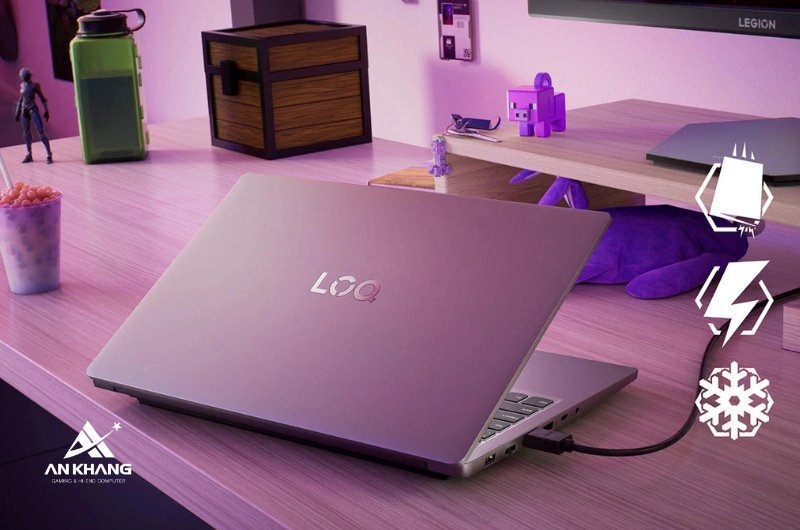 Laptop Lenovo LOQ 15ARP10E 83S0000DVN trang bị công nghệ sạc nhanh Rapid Charge Pro