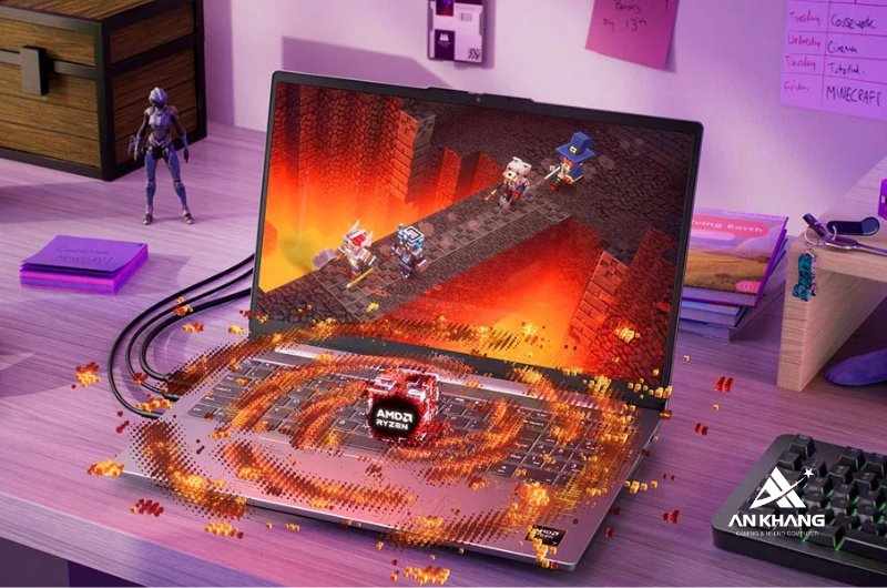 Laptop Lenovo LOQ 15ARP10E 83S0000DVN sở hữu nền tảng phần cứng mạnh mẽ với AMD Ryzen 5 và RTX 3050 6GB