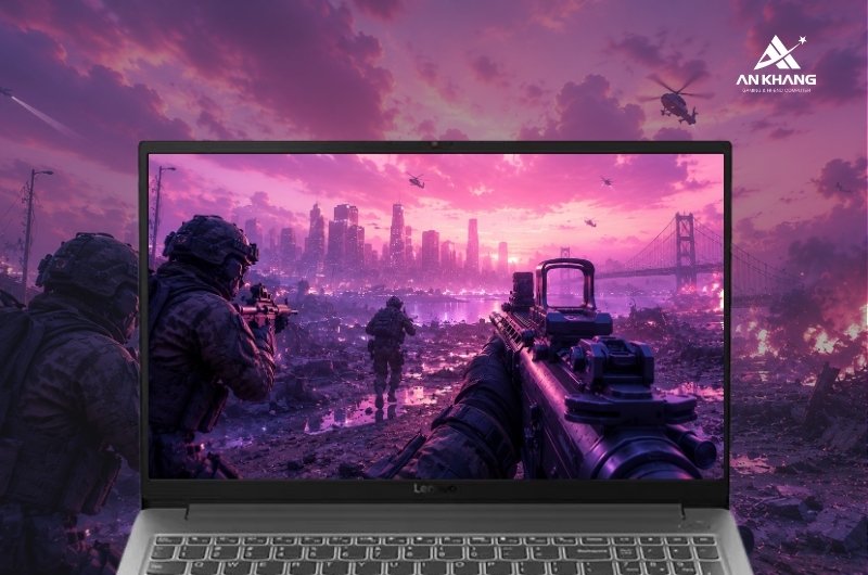 Laptop Lenovo LOQ 15ARP10E 83S0000DVN mang đến chất lượng hiển thị rõ nét, sống động