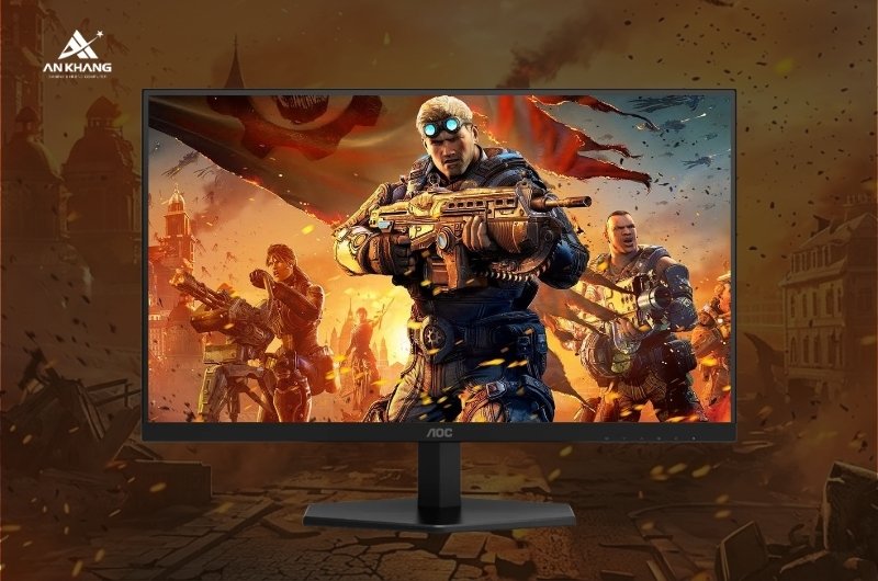 Màn hình gaming AOC Q27G40HE hiển thị 2K sắc nét, đạt chuẩn màu sắc cao