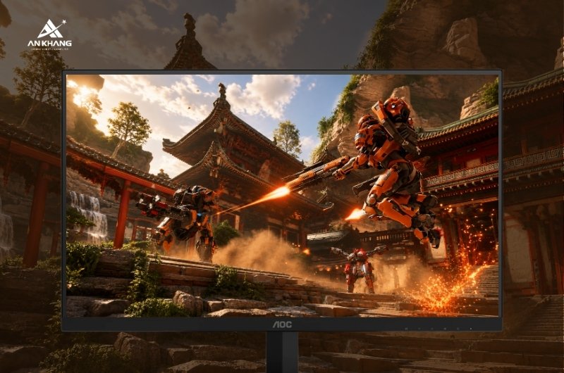 Màn hình gaming AOC Q27G40HE cho trải nghiệm mượt mà với tần số quét 210Hz, phản hồi 0.3ms