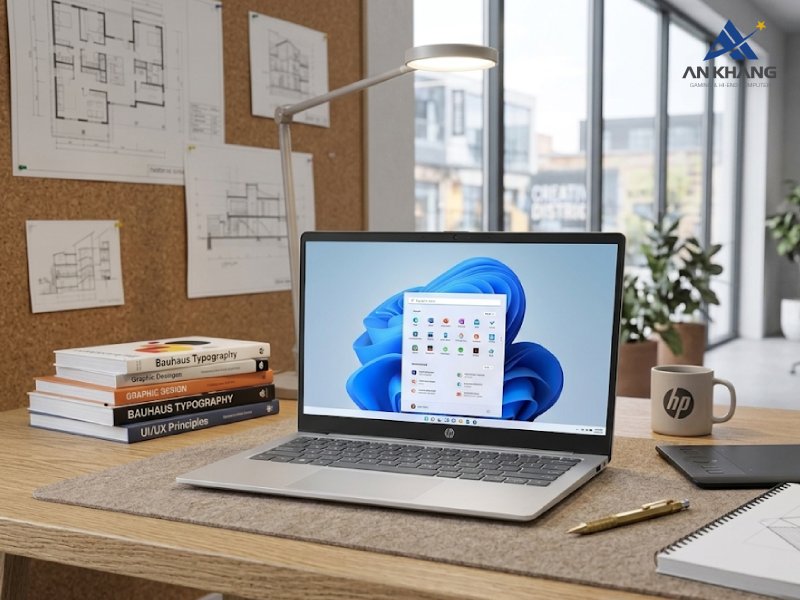 HP 14-ep1012TU D72CPPA - Laptop văn phòng mỏng nhẹ với Intel Core 5, RAM 16GB, hiệu năng bền bỉ