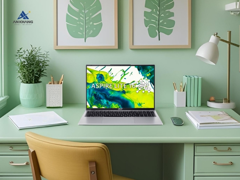 Laptop Acer Aspire Lite 16 AI AL16-71P-5674 NX.D4XSV.001 laf laptop 16 inch mỏng nhẹ, hiệu năng ổn định