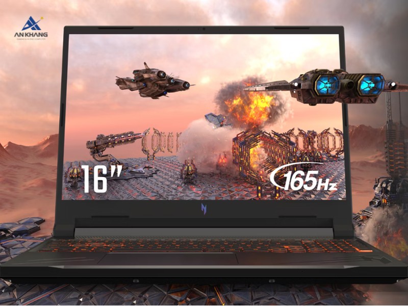 Laptop Gaming Acer Nitro V 16 ProPanel ANV16-41-R6ZY NH.QP2SV.002 cho chất lượng hiển thị sắc nét, mượt mà