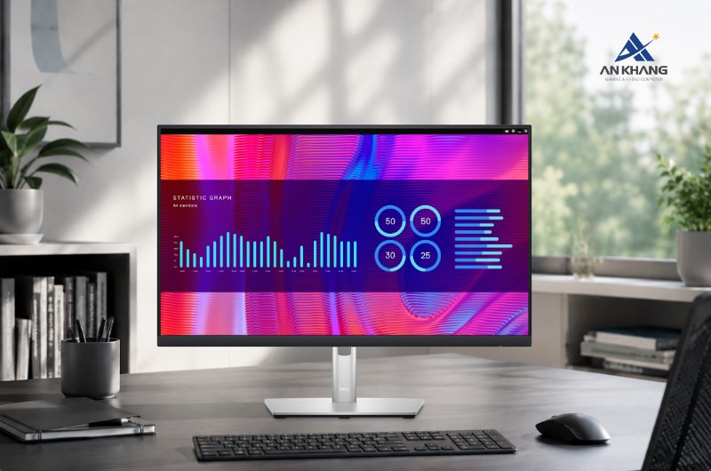 Màn hình LCD Dell P2423DE 23.8 inch 2K cao cấp cho trải nghiệm làm việc chuyên nghiệp