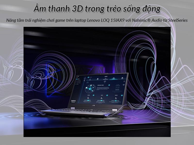 Nâng tầm trải nghiệm chơi game trên Lenovo LOQ 15IAX9 83GS001RVN