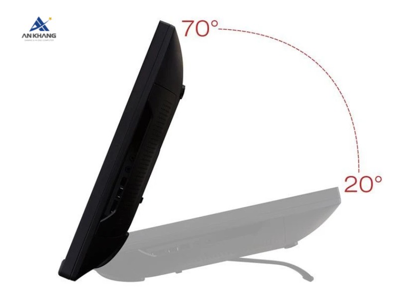 M&agrave;n h&igrave;nh di động ViewSonic TD2230 với phần ch&acirc;n đế c&oacute; thể điều chỉnh nghi&ecirc;ng linh hoạt