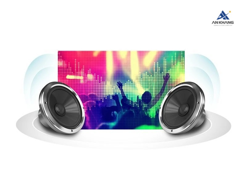 M&agrave;n h&igrave;nh di động ViewSonic TD2230 t&iacute;ch hợp loa k&eacute;p tiện dụng 