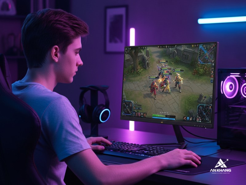 Màn hình gaming ViewSonic VX2779A-HD-PRO thiết kế tinh gọn, dễ dàng setup