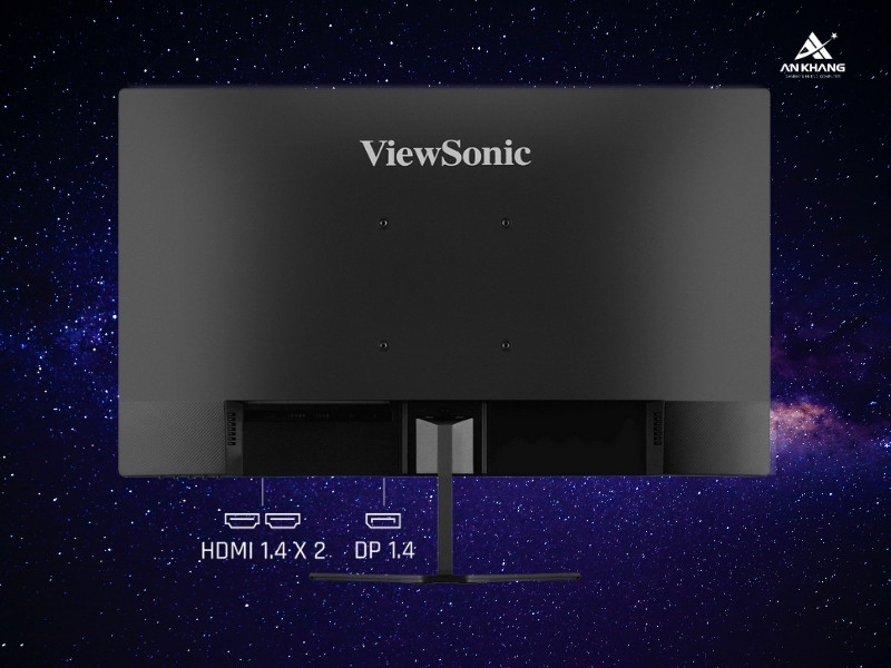 Màn hình gaming ViewSonic VX2779A-HD-PRO trang bị 2 cổng HDMI và 1 cổng DisplayPort