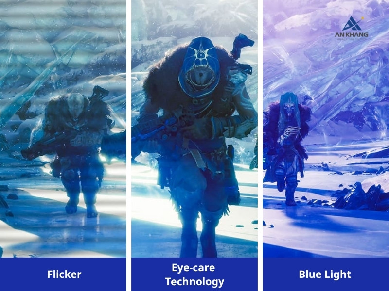 Màn hình gaming ViewSonic VX2779A-HD-PRO giảm thiểu ánh sáng xanh có hại