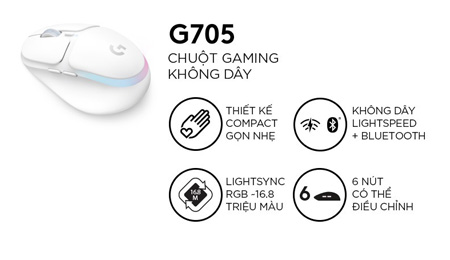 Chuột gaming logitech G705
