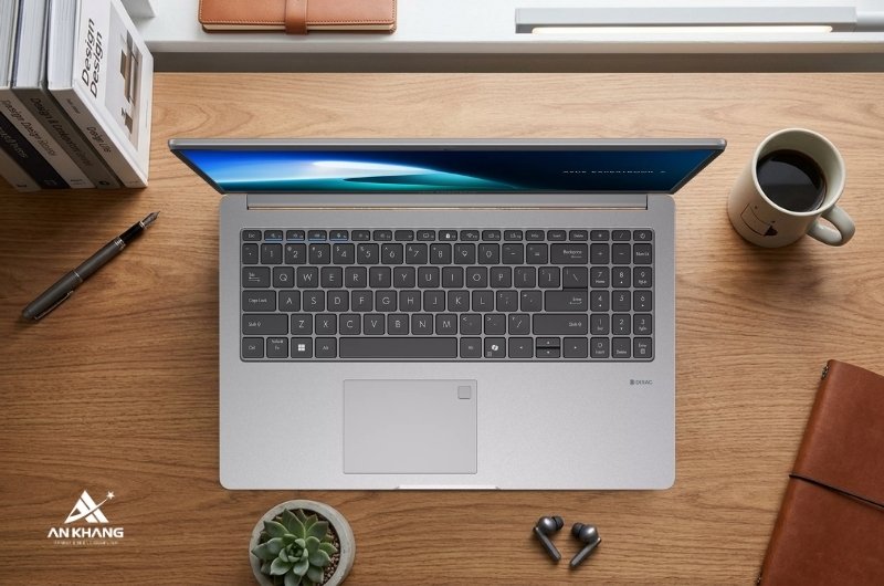 Laptop ASUS ExpertBook P1 P1403CVA-S60608 sở hữu thiết kế mỏng nhẹ, tối ưu trải nghiệm nhập liệu