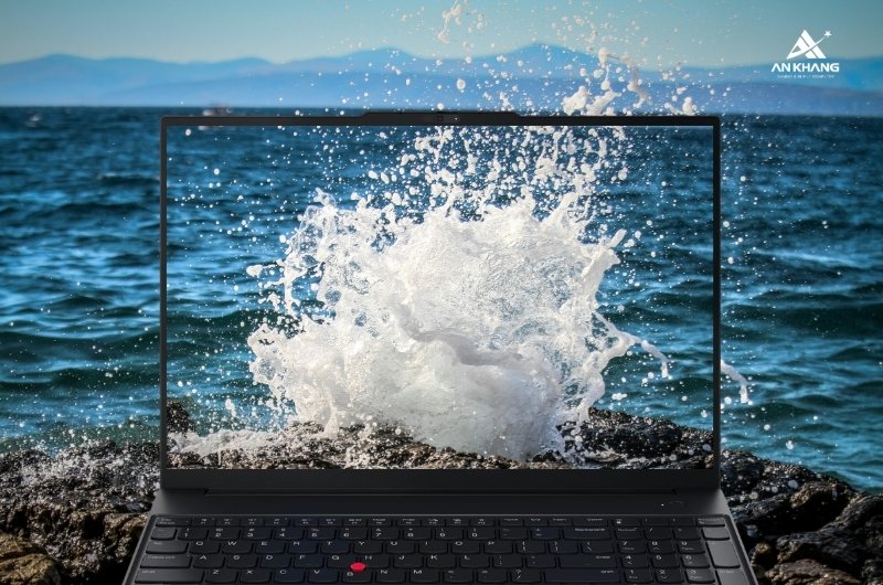 Laptop Lenovo ThinkPad E16 Gen 3 21SR00A6VA trang bị màn hình 16 inch tỷ lệ 16:10 cho không gian hiển thị rộng rãi
