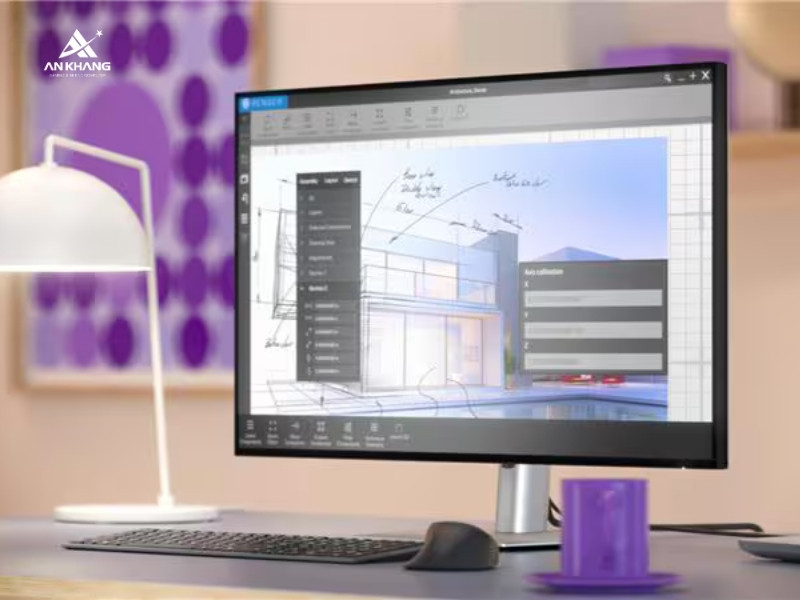Màn hình Dell UltraSharp U2725QE bảo vệ mắt tối ưu