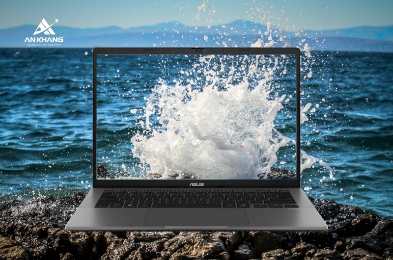Laptop ASUS Vivobook S14 M3407HA-SF480W mang đến chất lượng hiển thị rực rỡ, sống động nhờ tấm nền OLED cao cấp