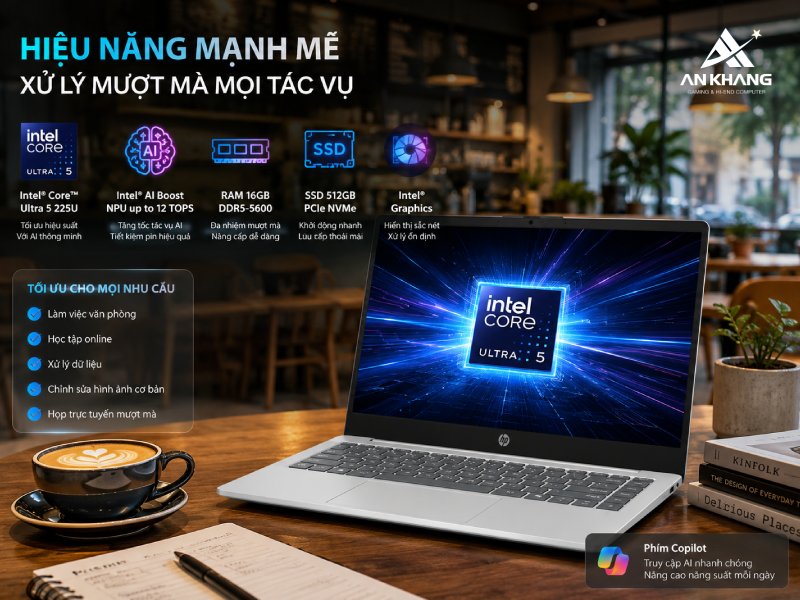 Laptop HP 14-hc0028TU D72BJPA giúp nâng cao năng suất cho mọi tác vụ của bạn