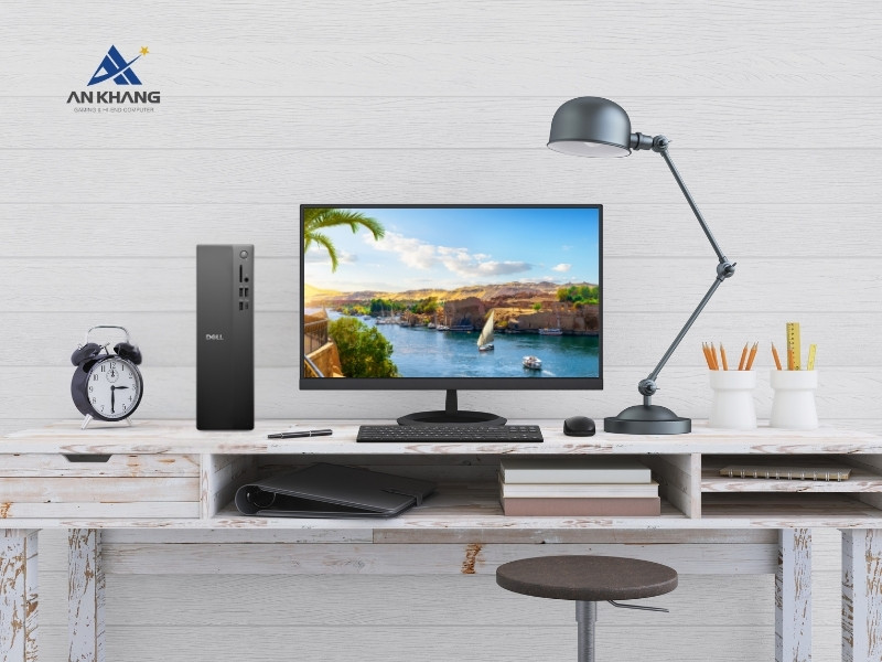 Máy tính để bàn Dell Slim ECS1250 DS-14100-8-512G là desktop nhỏ gọn, hiệu năng ổn định