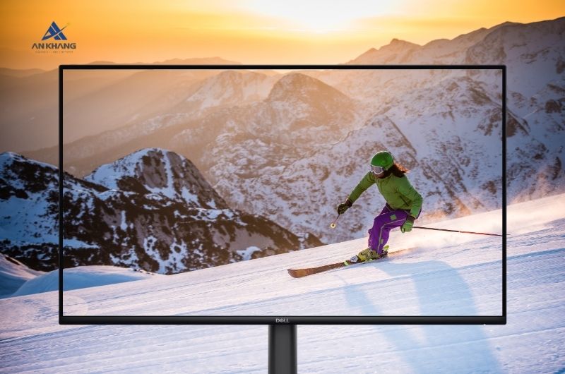 Màn hình Dell Pro E2726HS trang bị tần số quét 100Hz cho chuyển động hình ảnh mượt mà